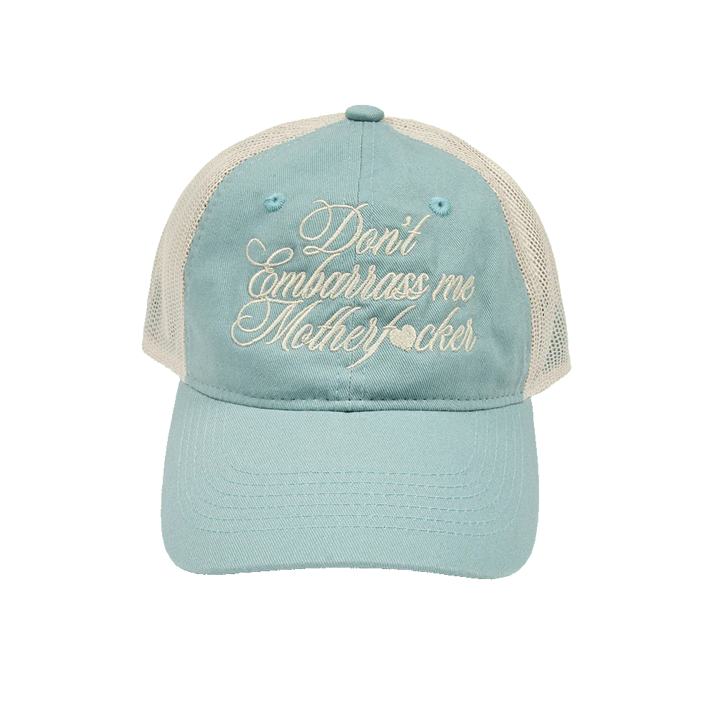 don't embarrass me trucker hat - Image 3