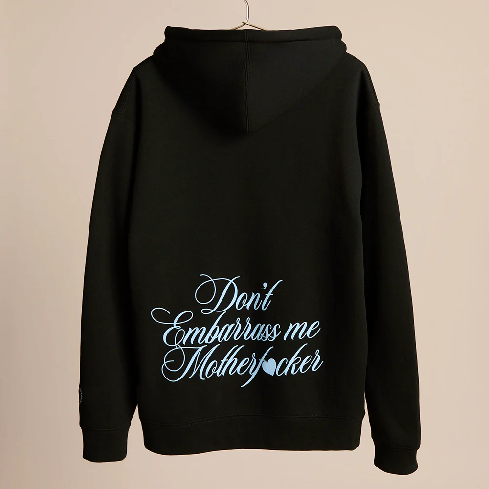 don't embarrass me zip up hoodie - Image 3