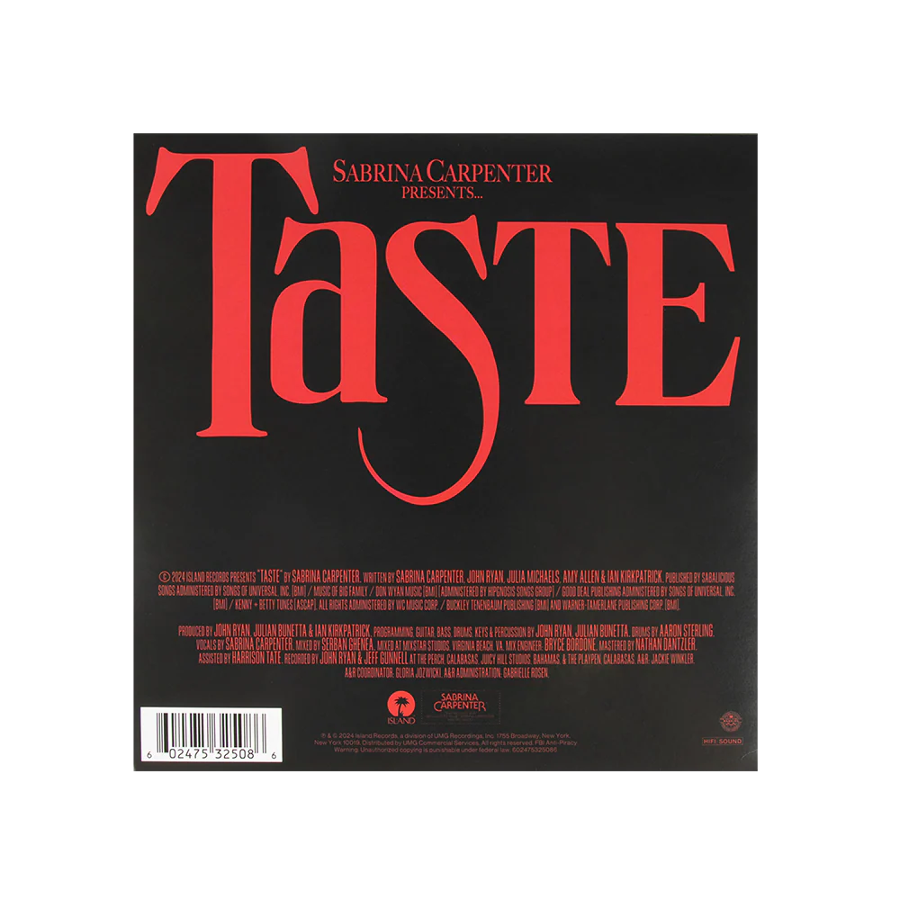 Taste 7in Single - Image 3